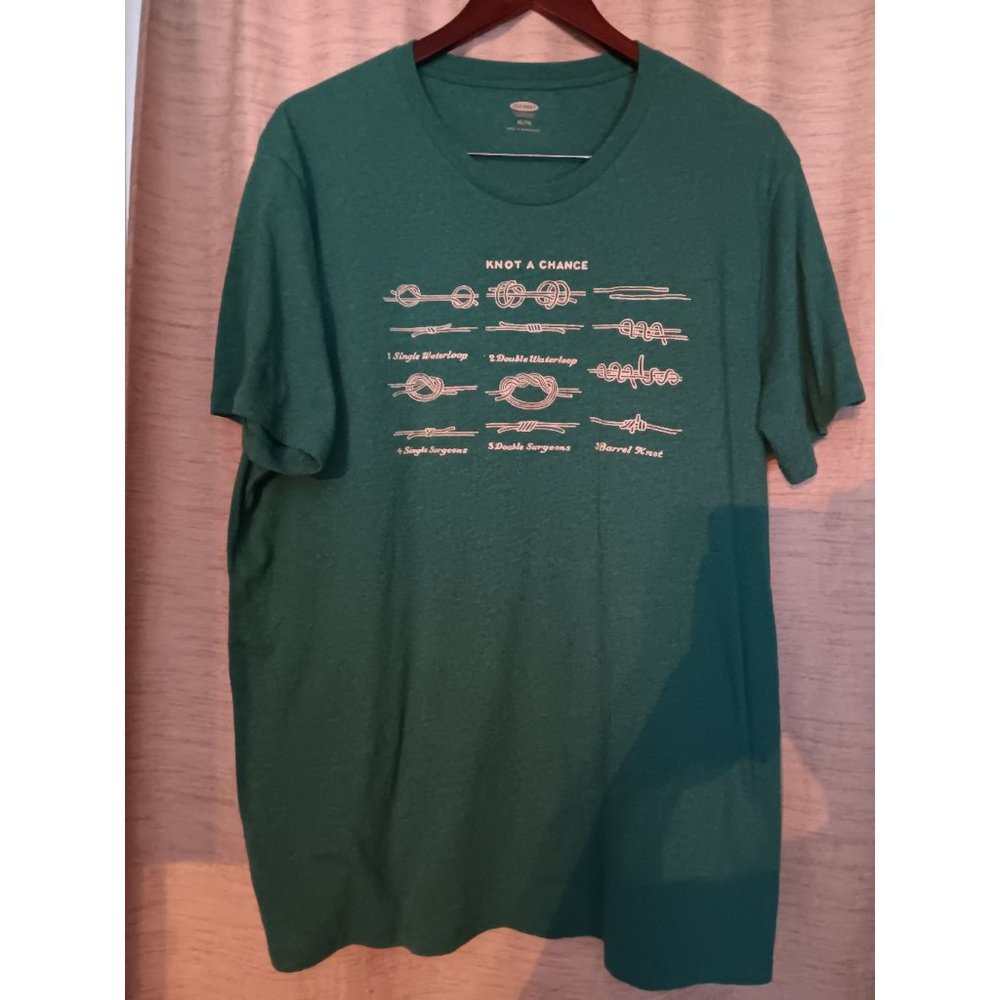 Old Navy Men's "Knot a Chance" Graphic Tee XL
